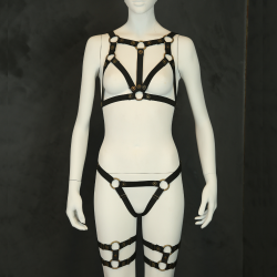 Steampunk Harness Set – A Unique Indulgence for an Extravagant Look