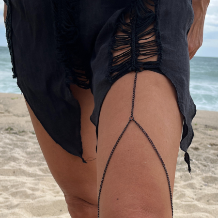 Elevate Your Style with Our Handcrafted Leg Jewelry