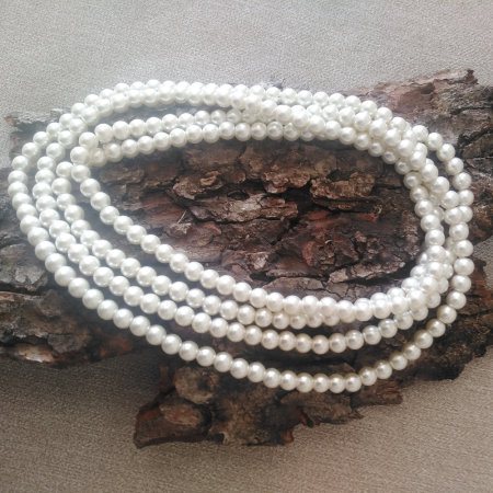 Classic Long Pearl Necklace 180 cm