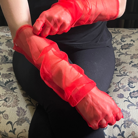 Elegancia y estilo con KORSET BG: Guantes largos Red Seal 54 cm