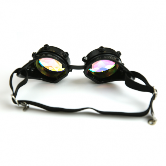 Steampunk aviator goggles