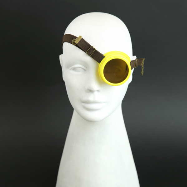 Steampunk monocle glasses, handmade