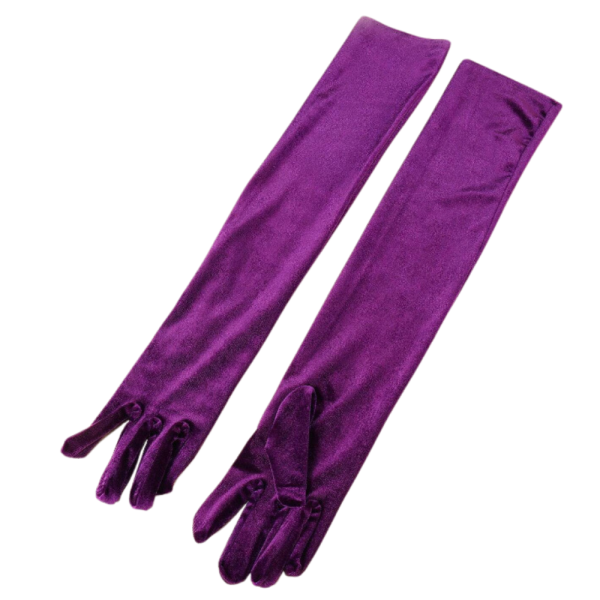лилави ръкавици