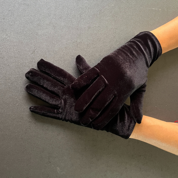 черни дамски ръкавици