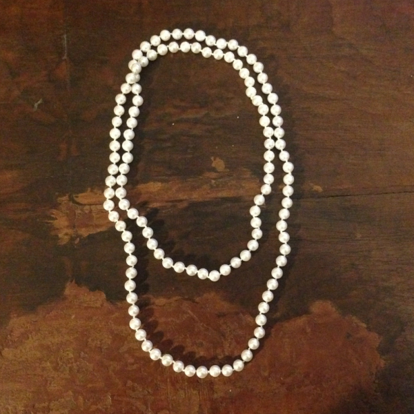 Eleganță Atemporală: Colier din Perle Naturale Rotunde Albă - 110 cm