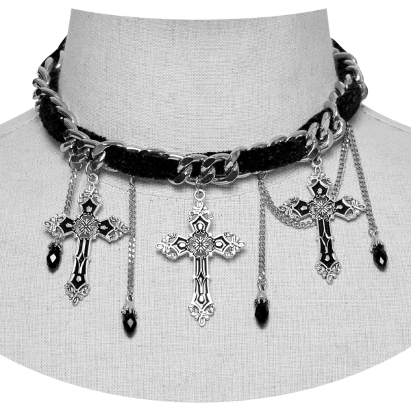 gothic statement necklace