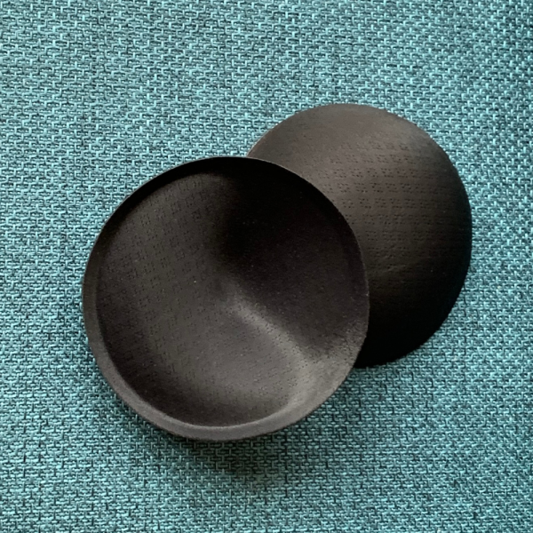 Round Black Bust Enhancing Inserts – Ideal for Swimsuits & Lingerie