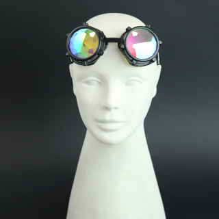 Steampunk aviator goggles