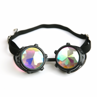 Steampunk aviator goggles