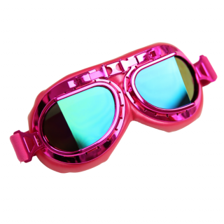 Pink goggles fashion motorcycle glasses