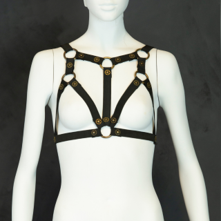 steampunk chest harness