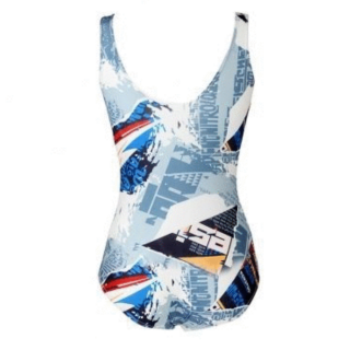 Women's whole swimsuit with print