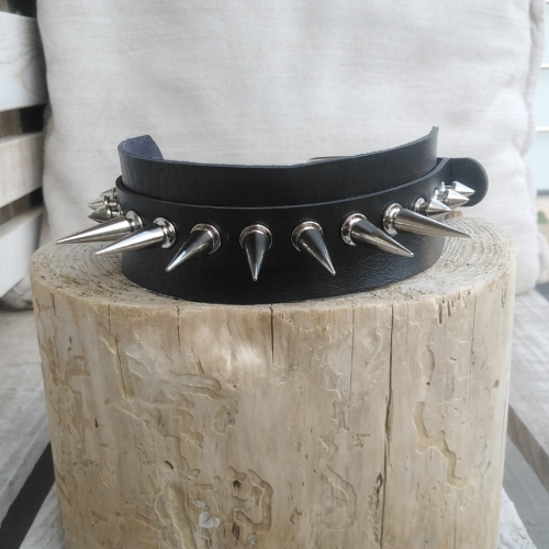 Choker - Goth Spikes