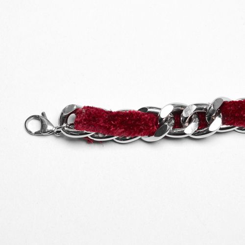 red velvet choker