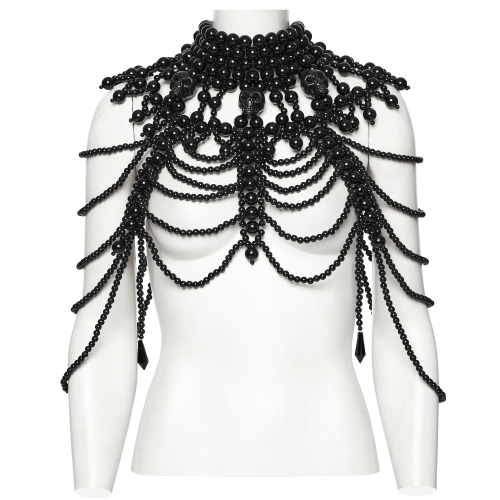 black pearls capelet